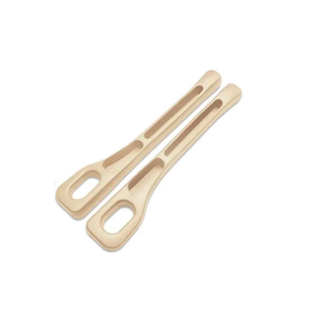 Sitzspalt-Organizer 2er-Set in Beige, zwei Streifen mit Ablagerillen