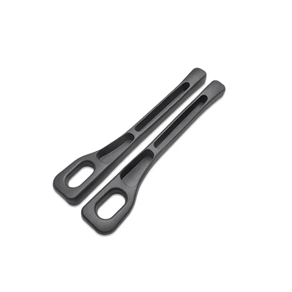 Sitzspalt-Organizer 2er-Set in Schwarz, zwei Streifen mit Ablagerillen