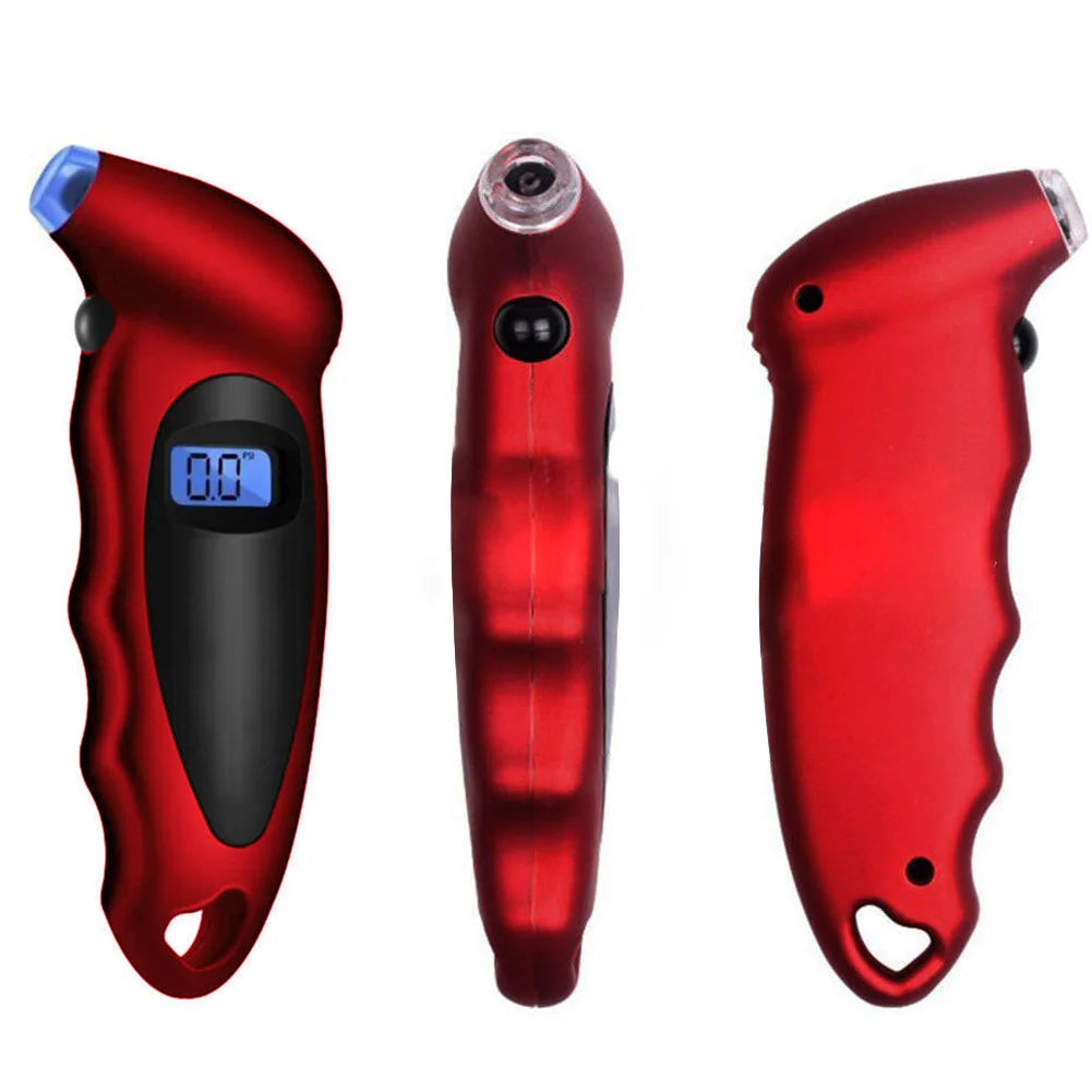 Reifendruckprüfer digital – LCD mit Beleuchtung, bis 150 PSI